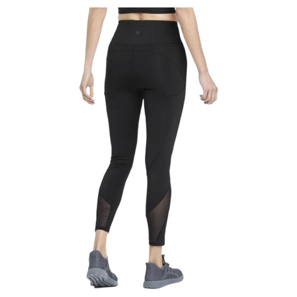 All In Motion XXL Black Sculpted Streamline Leggings Mesh Panel 7/8 Length NWT - Picture 5 of 17